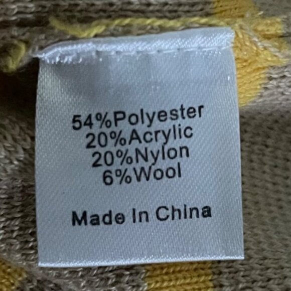 Tuckernuck Womens Preppy Striped Cardigan Size M Relaxed Slouchy Soft Knit Cozy - Picture 7 of 10